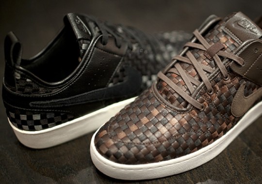 Nike Curtsied Woven – Brown & Black