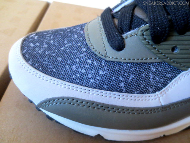 Nike Wmns Air Max 90 Speckle Camo White Grey Black 7