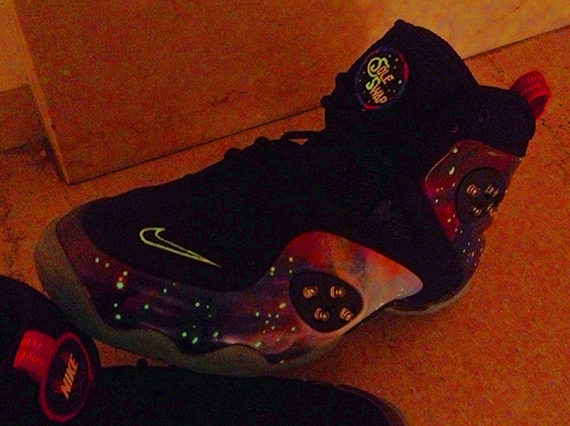 Nike Zoom Rookie “Galaxy” – Light-Up Glow in the Dark Customs by Sole Swap