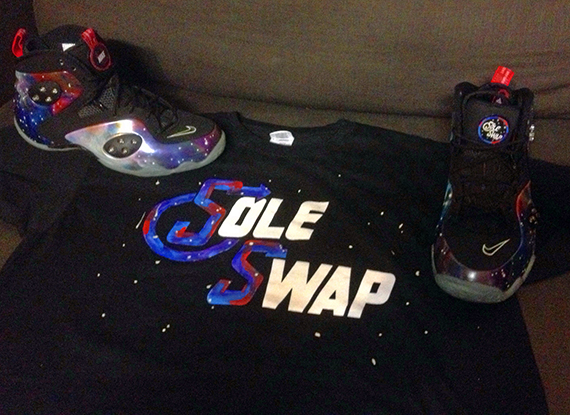 Nike Zoom Rookie Galaxy Glow Light Customs