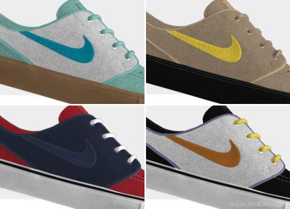 Nike Zoom Stefan Janoski iD - Distressed Canvas Option