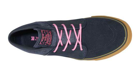 Nike Zoom Stefan Janoski Mid Dark Obsidian Digital Pink 5