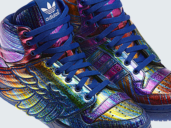 Rainbow Hologram Jeremy Scott X Adidas Originals Js Wings 1