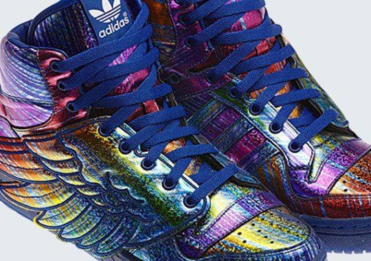 “Rainbow Hologram” Jeremy Scott x adidas Originals JS Wings