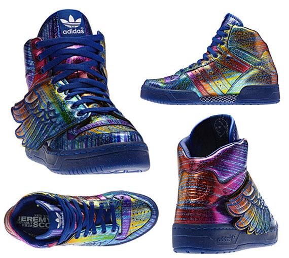 Rainbow Hologram Jeremy Scott X Adidas Originals Js Wings 4