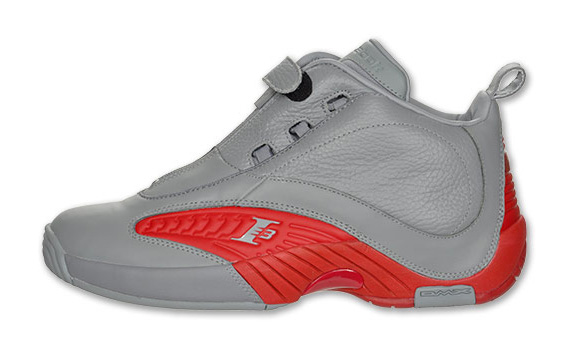 Reebok Answer Iv Grey Red 1