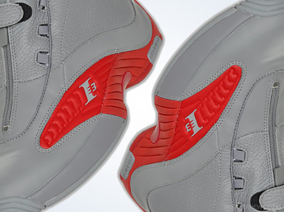 Reebok Answer IV - Grey - Red