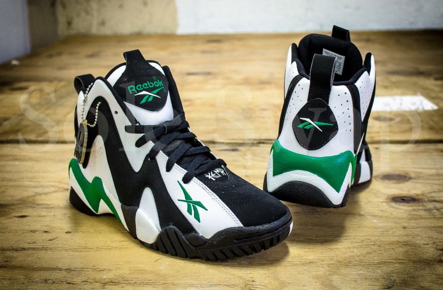 Reebok Kamikaze Ii Kelly Green Customs By Sole Swap 01