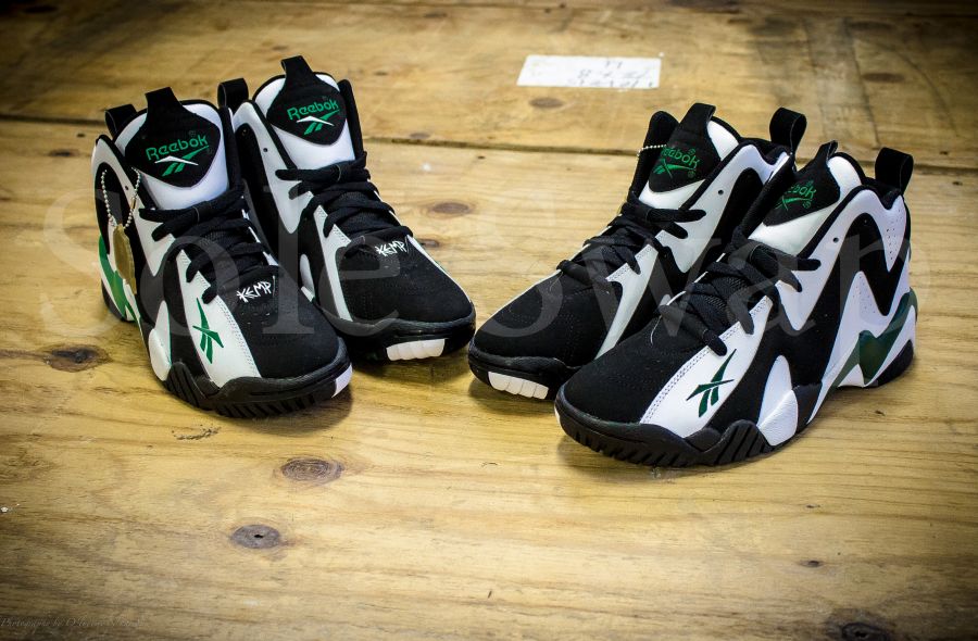 Reebok Kamikaze Ii Kelly Green Customs By Sole Swap 03