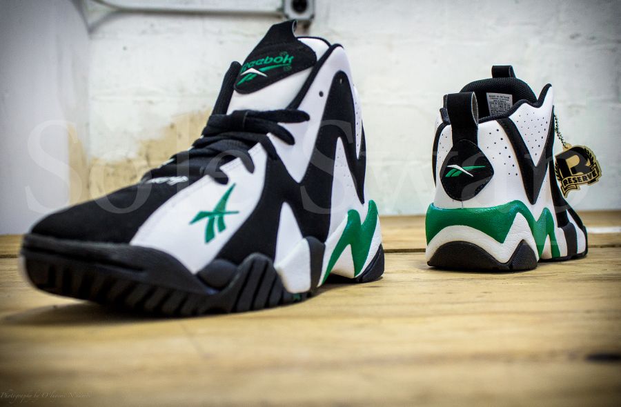 Reebok Kamikaze Ii Kelly Green Customs By Sole Swap 07