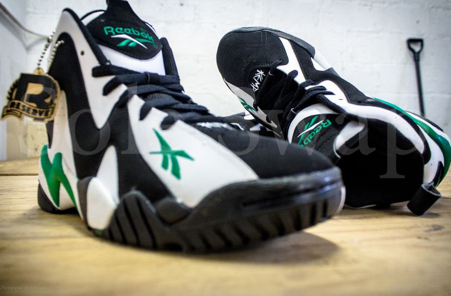 Reebok Kamikaze Ii Kelly Green Customs By Sole Swap 08