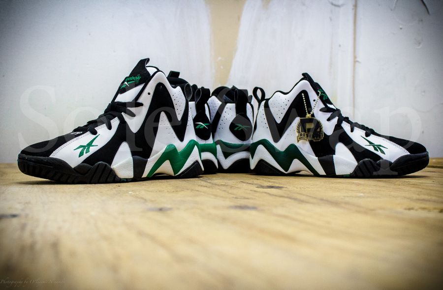 Reebok Kamikaze Ii Kelly Green Customs By Sole Swap 09