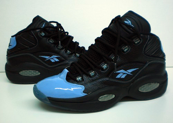 Reebok Question Black Light Blue Patent Toe 2006 3