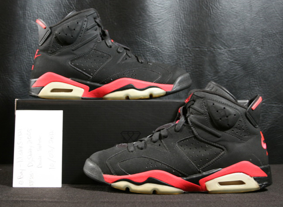 Reverse Infrared Air Jordan Vi 1