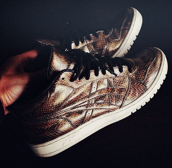 Ronnie Fieg Asics Procourt Mid Snakeskin Sample