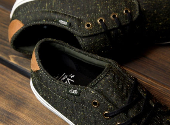 Vans California 159 Tweed "Forest Night"