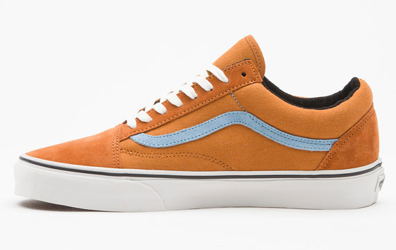 Vans California Old Skool Reissue Ca Orange Blue 4