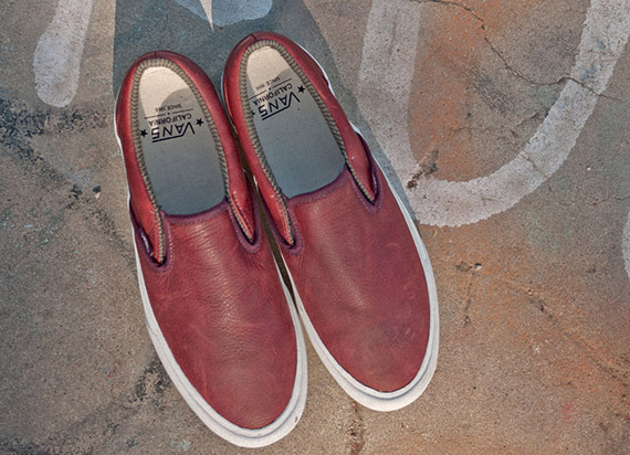 Vans California Slip On Tudor Leather Pack 1