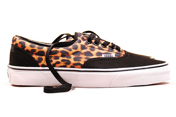 Vans Era Black Cheetah Print 1