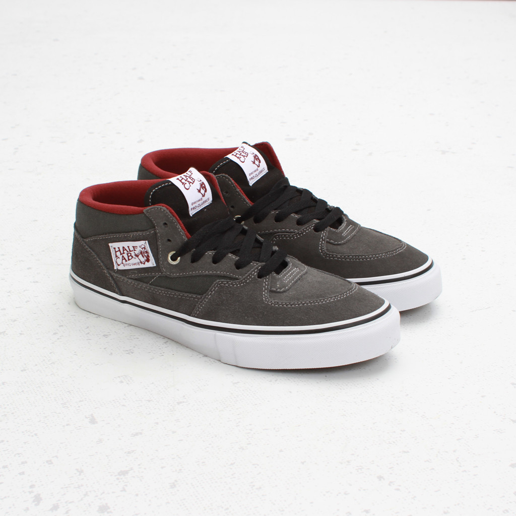 Vans Half Cab Pro Charcoal Burgundy 2
