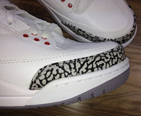 White Air Jordan Iii Retro 88 11