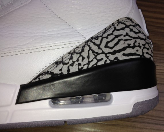 White Air Jordan Iii Retro 88 8