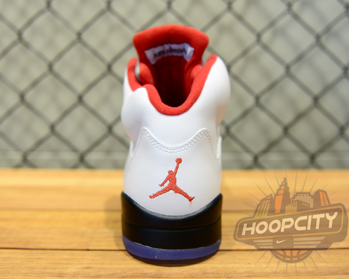 White Black Red Jordan 5 4