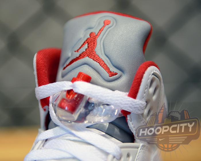 White Black Red Jordan 5 6