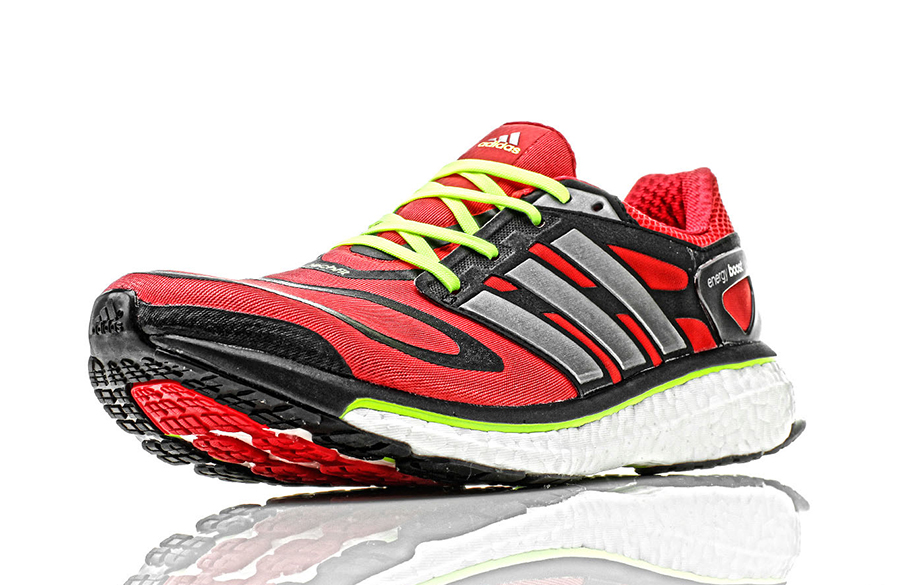 Adidas Energy Boost Vivid Red Neon Iron 2