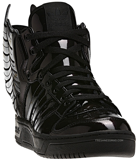 Adidas Originals Jeremy Scott Js Wings 2 0 Black Patent 7