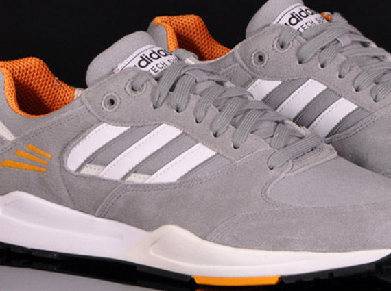 adidas Originals Tech Super - Grey Rock - Joy Orange