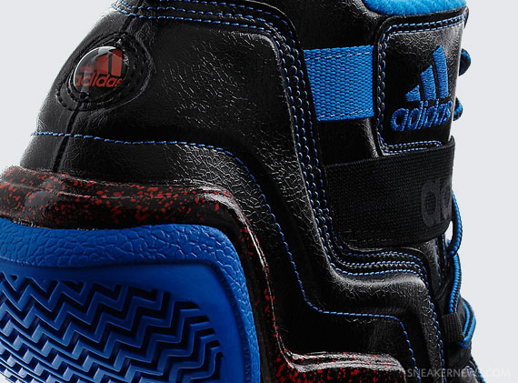 adidas Top Ten 2000 - Black - Prime Blue - Red