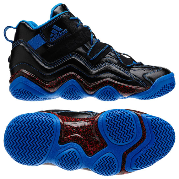 Adidas Top Ten 2000 Black Prime Blue Red 2