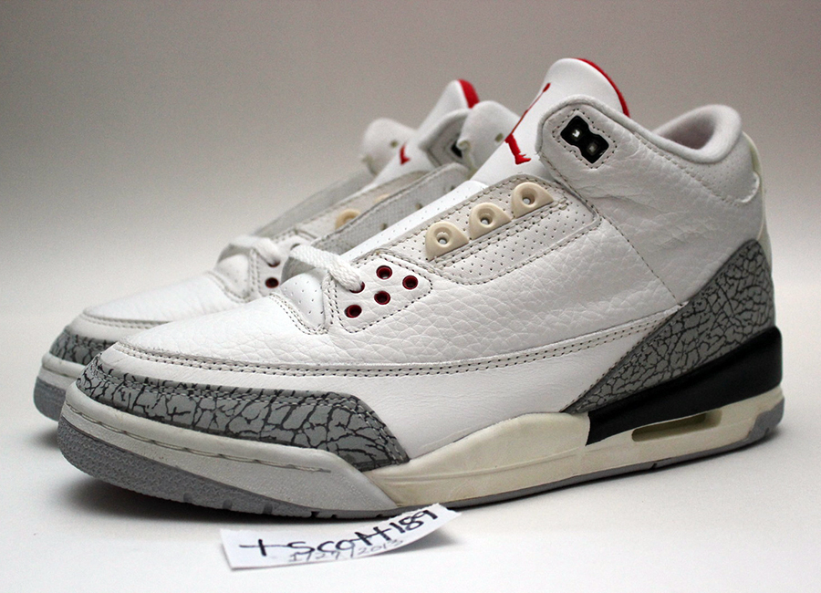 Air Jordan Iii 1994 White Cement 3