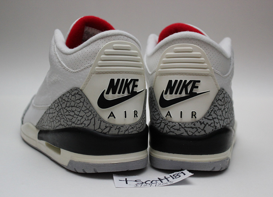 Air Jordan Iii 1994 White Cement 4