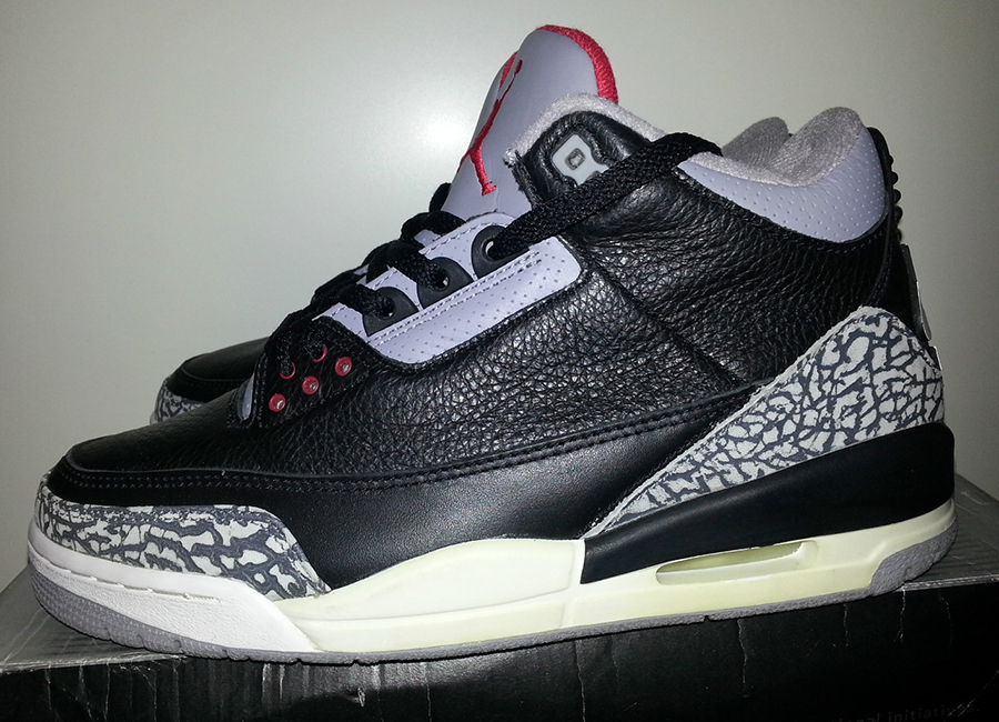 Air Jordan Iii 2001 Black Cement Nike Air 4