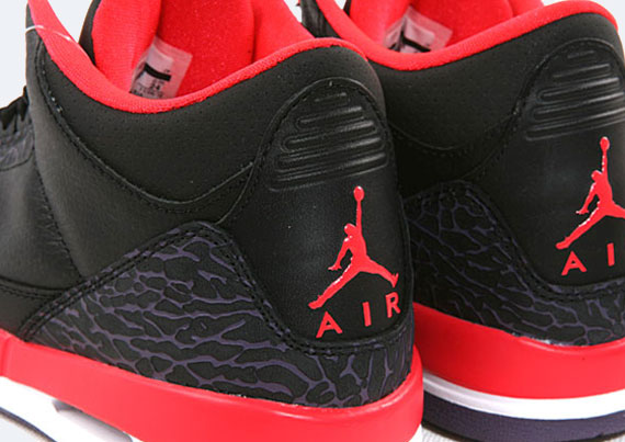 Air Jordan III GS "Bright Crimson"