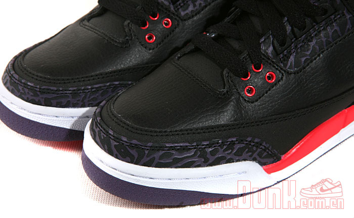 Air Jordan Iii Gs Bright Crimson 010