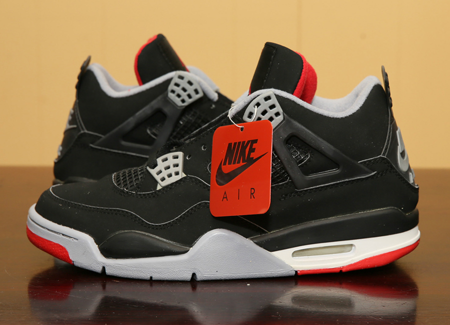 Air Jordan Iv Bred 1999 Retro Nike Air 6