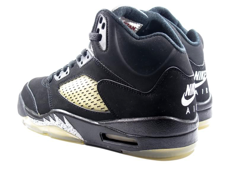 Air Jordan V Black Metallic 2000 Nike Air 4