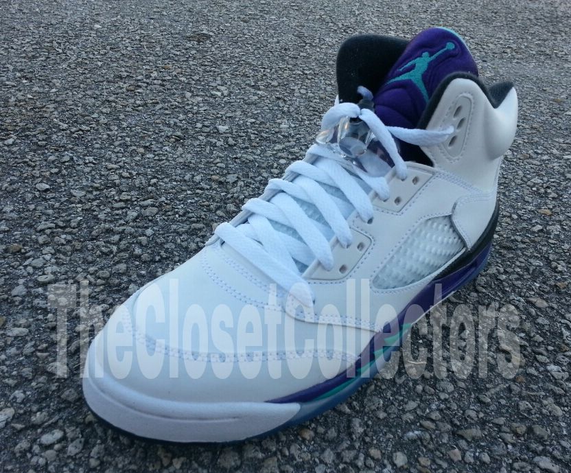 Air Jordan V Grape Gs 07