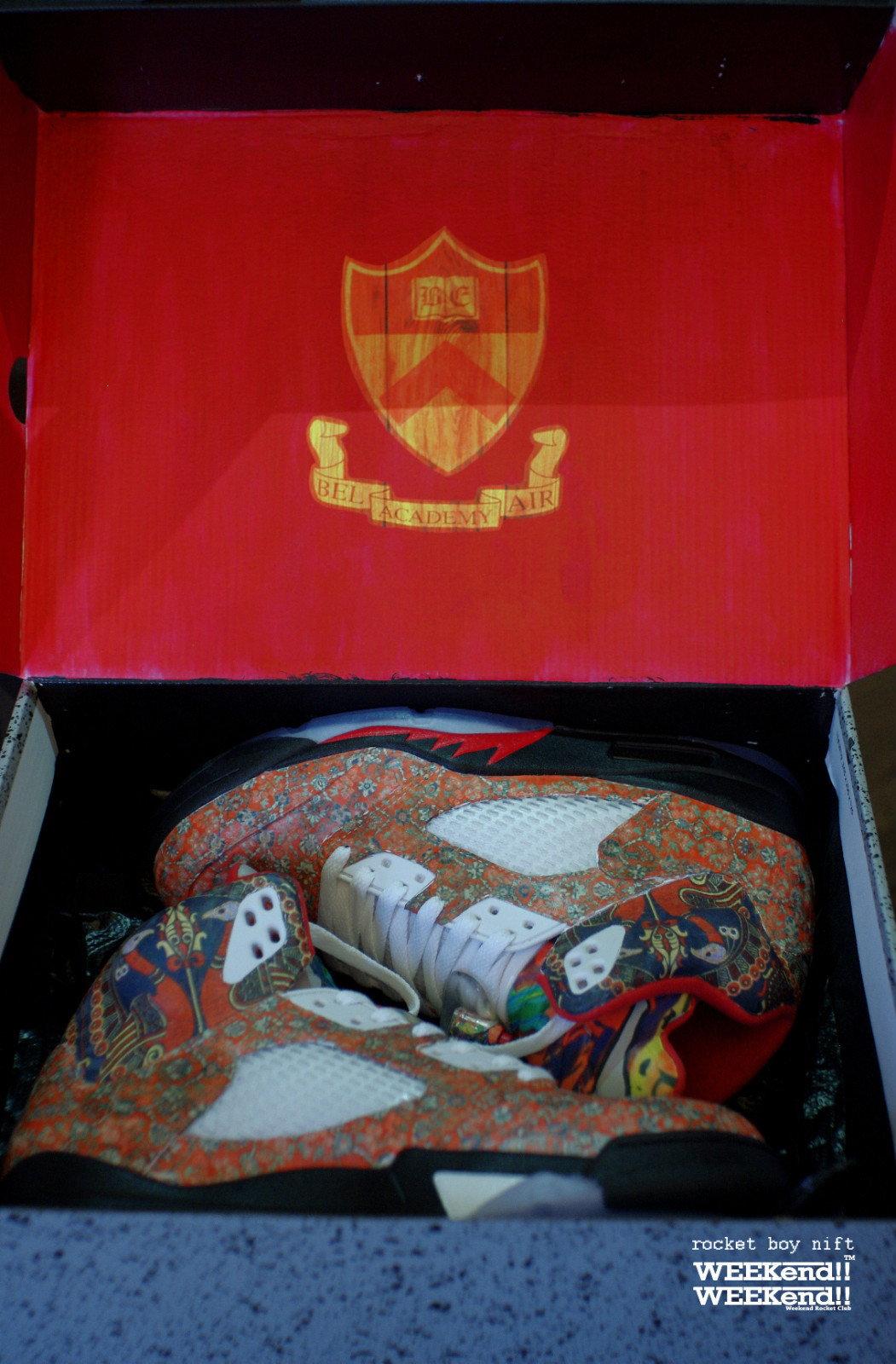 Air Jordan V School Daze Customs 04