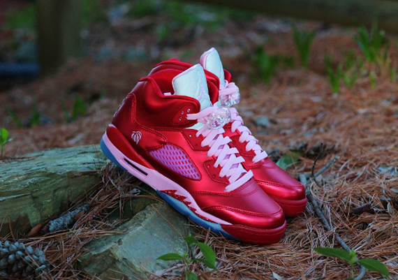 Air Jordan V Valentines Day 2013 5