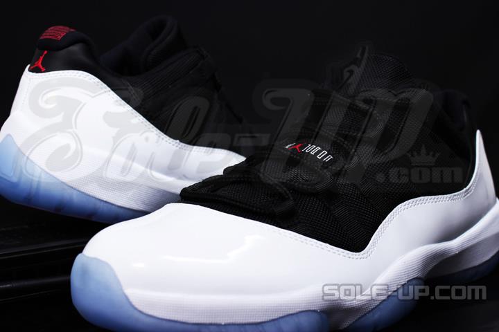 Air Jordan Xi Low White Black Red Ice Outsole 03