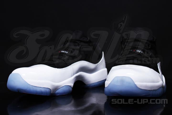 Air Jordan Xi Low White Black Red Ice Outsole 05