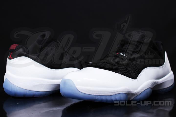 Air Jordan Xi Low White Black Red Ice Outsole 06