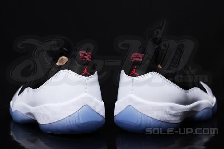 Air Jordan Xi Low White Black Red Ice Outsole 07
