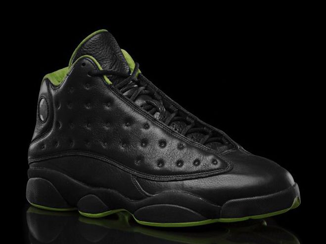 Air Jordan Xiii Black Neon Green Collection