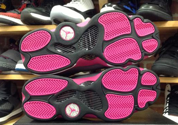 Air Jordan Xiii Cool Grey Fusion Pink White 2