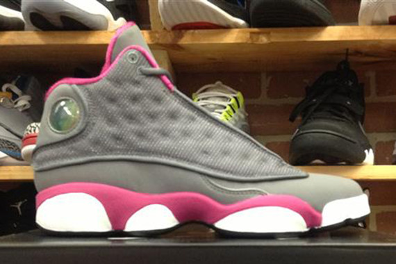 Air Jordan Xiii Cool Grey Fusion Pink White 6